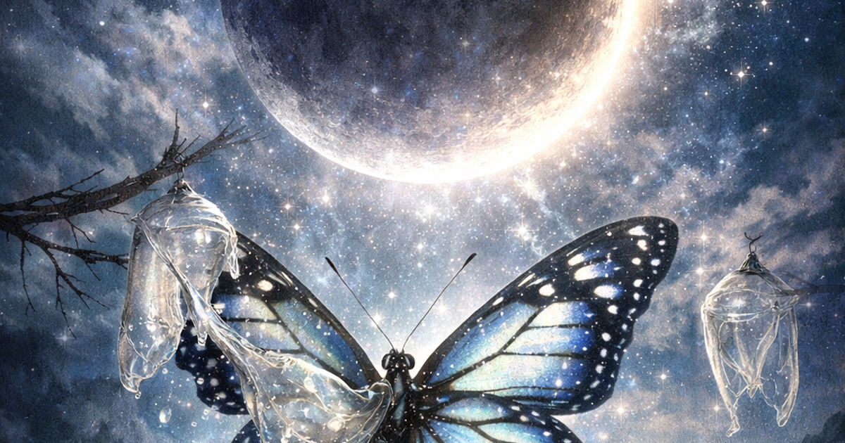 自由に羽ばたく〜蝕を伴う水瓶座新月〜2026.2.17